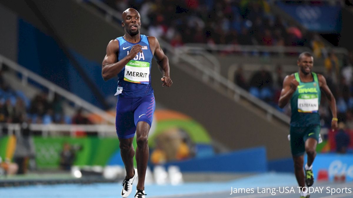 LaShawn Merritt Lone American in 400m Olympic Final