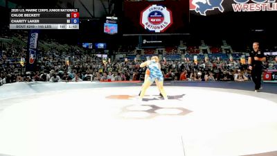 145 lbs Cons. Rd Of 32 - Chloe Beckett, Oklahoma vs Charity Laker, Michigan