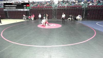 150 lbs Quarterfinal - Tristan Mobley, South Pointe vs Jadon Toomer, Aiken