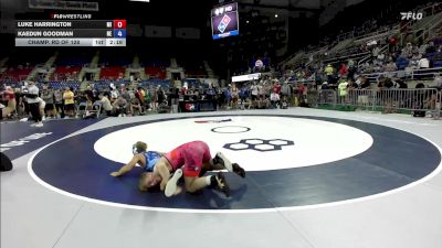 144 lbs Champ. Rd Of 128 - Luke Harrington, MI vs Kaedun Goodman, NE
