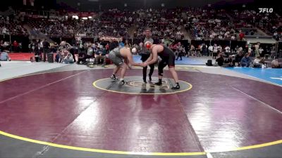 6A 285 lbs Quarterfinal - Xander Scholes, Post Falls vs Kingston Critchfield, Eagle