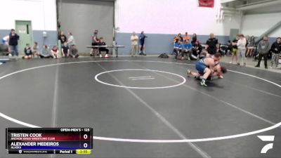 125 lbs Rr1 - Alexander Medeiros, Alaska vs Tristen Cook, Anchor Kings Wrestling Club