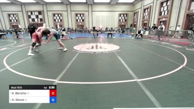 215 lbs Quarterfinal - Alexander Berisha, Ny vs Hudson Skove, Nj