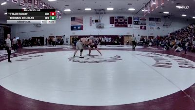 285 lbs Semifinal - Michael Douglas, Wisconsin-La Crosse vs Tyler Raway, Augsburg