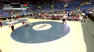 113 lbs Semis & 1st Wrestleback (8 Team) - Allen Woo, Lombard (Montini) vs Sam Murante, Elmhurst (IC Catholic)