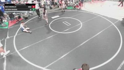 120 lbs Champ. Round 1 - Jayden Rivera, El Dorado vs Max Murillo, Rough House Wrestling Club