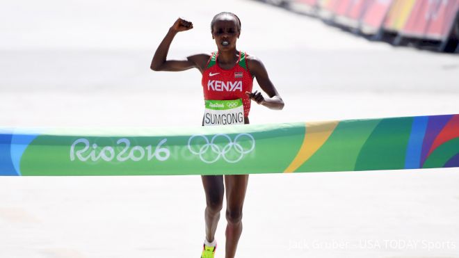 Rio Olympic Marathon Champion Jemima Sumgong Banned For Four Years