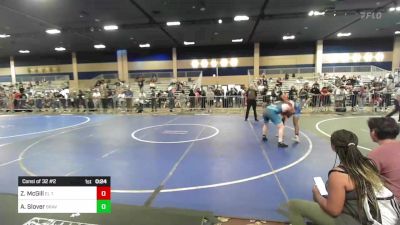 165 lbs Consi Of 32 #2 - Zhennedy McGill, El Toro vs Aj Slover, Braves WC