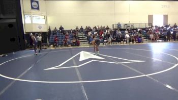 133 lbs Champ. Round 1 - Leo Macias, Cal Poly SLO vs Landen Prather, Hope International University