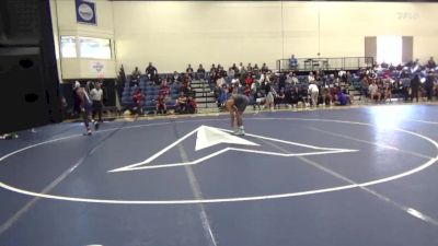 133 lbs Champ. Round 1 - Leo Macias, Cal Poly SLO vs Landen Prather, Hope International University