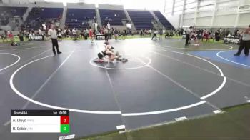 137 lbs Consi Of 4 - Adam Lloyd, Prescott vs Brody Cobb, Lions WC