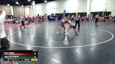 190 lbs Champ Round 1 (16 Team) - Coy Vrbka, Capitian Nebraska (A Team) vs Deacon Moran, Team STL Black