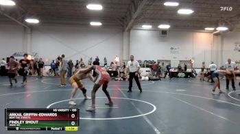 155 lbs Champ. Round 2 - Findley Smout, Wave WC vs Arkail Griffin-Edwards, Beat The Streets