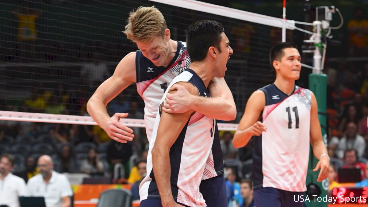 USA Men's Volleyball team Beats Mexico to Reach Quarterfinals