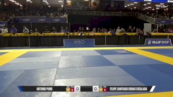 Antonio Puno vs Felipe Santiago Codas Escalada 2026 Pan Kids Jiu-Jitsu IBJJF Championship