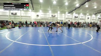 O-135 lbs Consi Of 4 - Dustin Bowen, WV vs Armando Lopez, OH