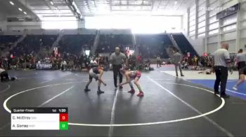 88 lbs Quarterfinal - Caleb McElroy, Driller WC vs Andrew Gomez, Misfits
