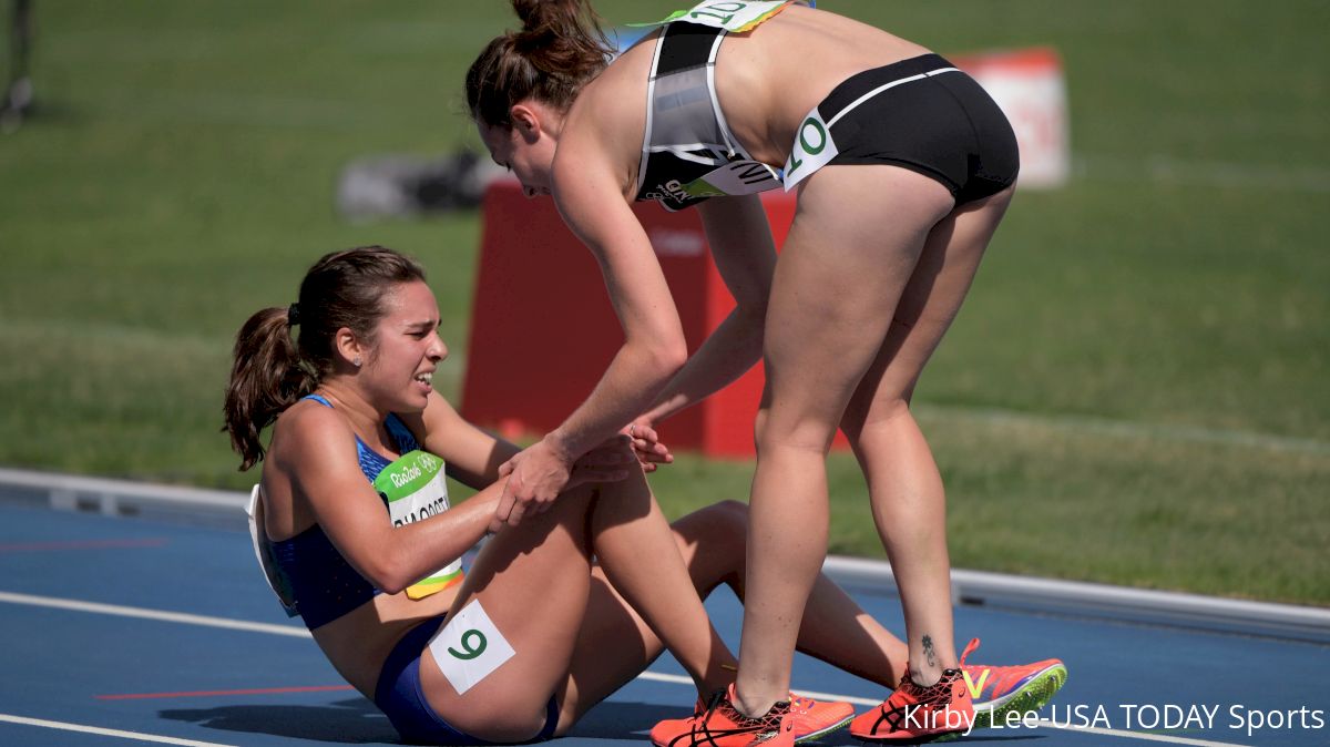 Abbey D'Agostino Shows Sportsmanship After Fall, Earns Spot in Final