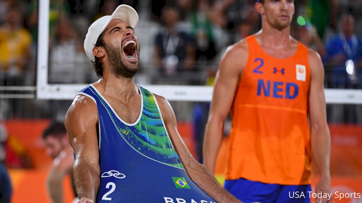 Brazil's Alison Cerutti and Bruno Schmidt Beat Dutch Duo in Semifinals