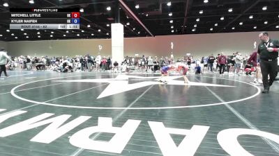 62 lbs Cons. Semis - Mitchell Little, OK vs Kyler Naifeh, OK