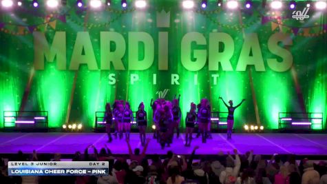 Louisiana Cheer Force - Pink [2026 L3 Junior Day 2] 2026 Mardi Gras Grand Nationals