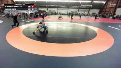 152A lbs Quarterfinal - Nurbekov Ramazan, Kyrgyzstan vs Joshua Ortiz, Apex Wrestling Nyc Llc