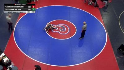 91 lbs Consi Of 8 #1 - Allie Aughenbaugh, Dubois vs Kataleen Wilder, Pocono Mtn East