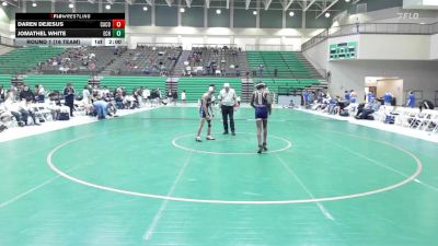 106 lbs Round 1 (16 Team) - Daren Dejesus, Camden County vs Jomathel White, East Coweta HS