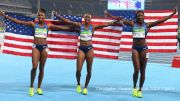 Rollins, Ali, Castlin Lead Historical U.S. Sweep of 100m Hurdles