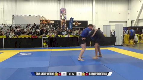 Alexander Vincent DeRiggi vs Gavin Soldier White-Eye 2024 World IBJJF Jiu-Jitsu No-Gi Championship