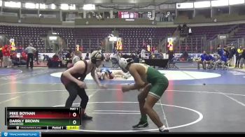 118 lbs Cons. Round 4 - Mike Boyhan, Auburn HS vs Darrly Brown, Longwood