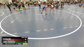 157 lbs Cons. Round 2 - Ty Saulter, MN Elite Wrestling Club vs Dario Petrucelli, Ranger 47 Wrestling Club