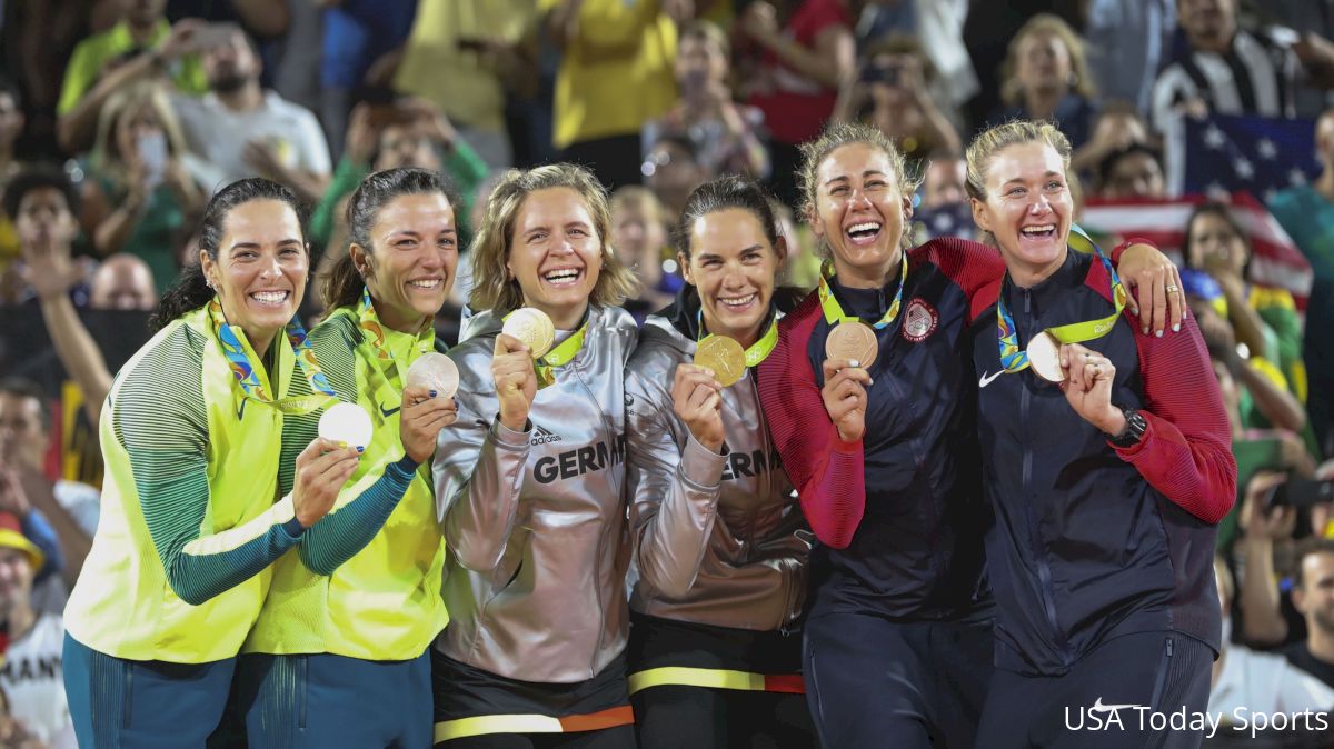 Germany, Brazil and USA Claim Spots on Women's Beach Volleyball Podium
