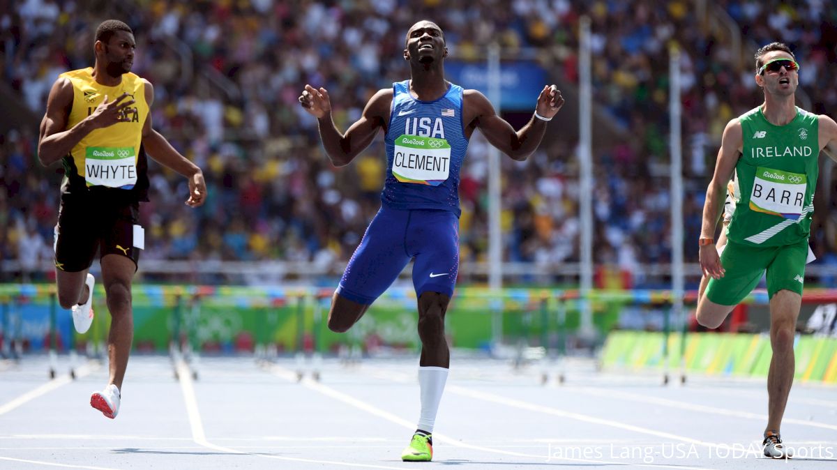 Kerron Clement Wins 400m Hurdle Gold