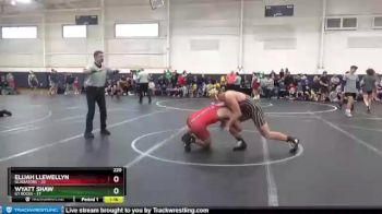 220 lbs Round 1 (4 Team) - Elijah Llewellyn, Gladiators vs Wyatt Shaw, GT Rocks
