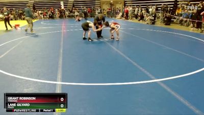 100 lbs Champ. Round 1 - Grant Robinson, TMBWWG vs Lane Gilyard, Foley