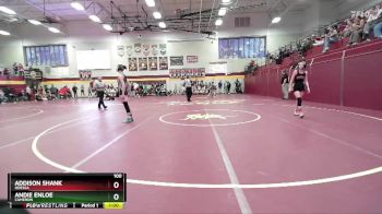 100 lbs 7th Place Match - Addison Shank, ODESSA vs Andie Enloe, CAMERON