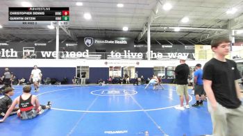 174 lbs Rr Rnd 3 - Christopher Dennis, Blue Knights Alpha vs Quentin Getzin, Homegrown Black - HSC