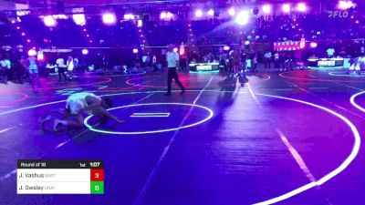 138 lbs Round Of 16 - Joshua Vashus, Bartlesville WC vs Jaxon Owsley, Unattached