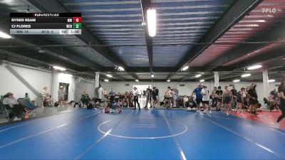 96 lbs Round 1 (6 Team) - CJ Flores, Wrecking Crew Black vs Ryder Ream, Micky`s Maniacs