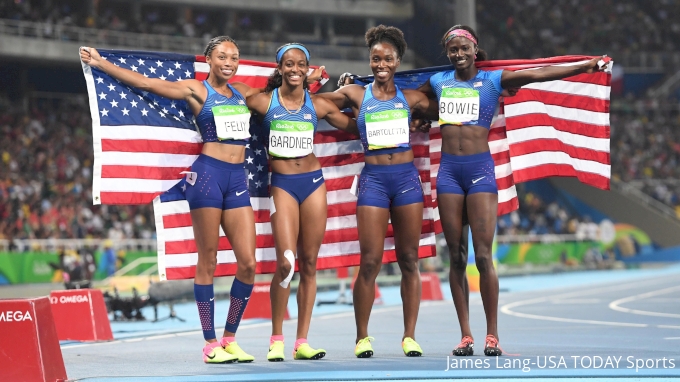 U.S. Women Win Second-Straight 4x100m Relay Gold - FloTrack