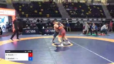 87 kg Final - Spencer Woods, Army (WCAP) vs Tommy Brackett, Tennessee