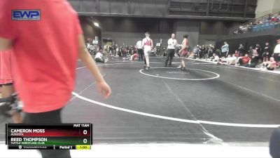 150 lbs Cons. Round 3 - Reed Thompson, Tuttle Wrestling Club vs Cameron Moss, Augusta