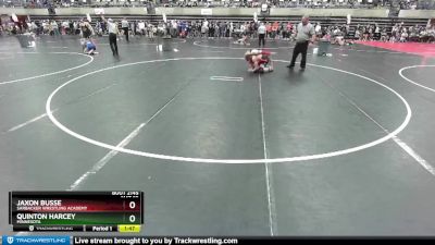 171 lbs Quarterfinal - Jaxon Busse, Sarbacker Wrestling Academy vs Quinton Harcey, Minnesota