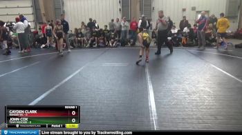 72 lbs Round 1 - John Cox, Team Missouri vs Cayden Clark, Ranger WC