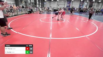 230 lbs Rr Rnd 2 - Max Pierce, Cardinal Wrestling Club vs Zane Butler, Ride Out Wrestling Club