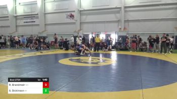 152-C lbs Consi Of 16 #1 - Robert Brandmeir, WV vs Sawyer Dickinson, NY