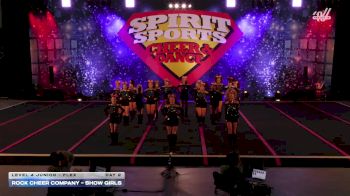 Rock Cheer Company - Show Girls [2026 L4 Junior - Flex Day 2] 2026 Spirit Sports Colorado Springs Nationals