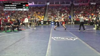 2A-138 lbs Champ. Round 2 - Chase Franklin, Okoboji/HMS vs Kooper Waugh, West Delaware, Manchester