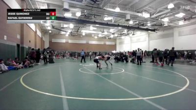 157 lbs Cons. Round 3 - Rafael Gutierrez, Alhambra vs Jesse Quinonez, Bassett
